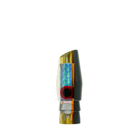 Sh-Bite - 9"+ Black Salmon 4-Hole Jetted Slant