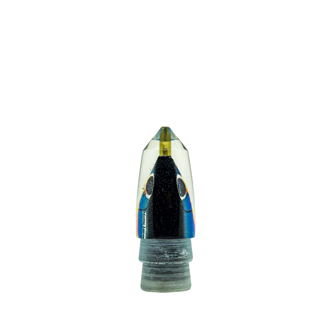 Matsu - 9” Fish Head Bullet Black Ice
