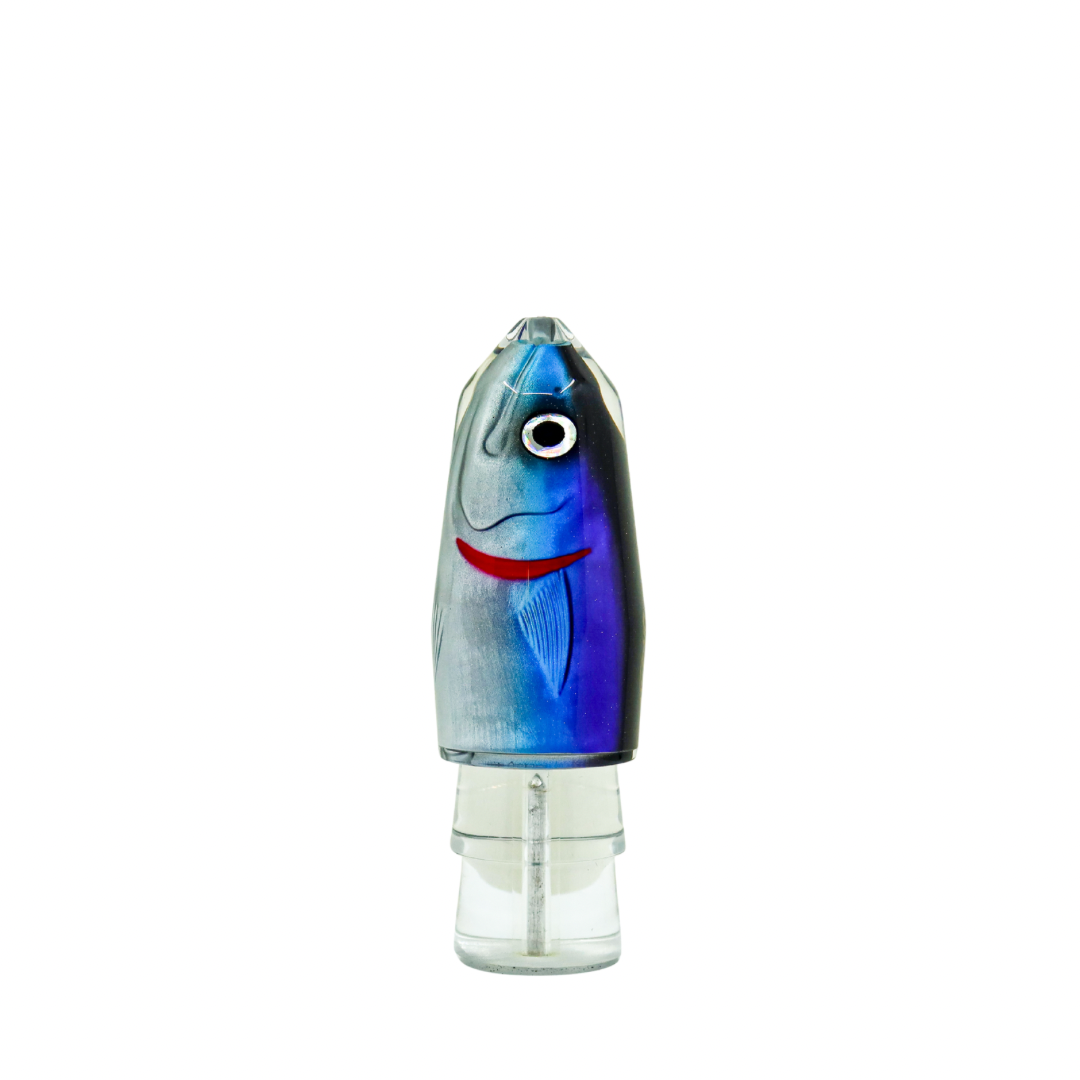 Sh-Bite - 9” RT Purple Blue Fish Head Bullet
