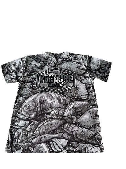 Hawaii Fish Camo Dri Fit T-Shirt (Adult/Keiki)