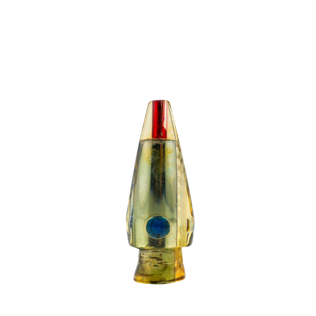 Al Bento Lures: History & Lure Identification Guide | Luremonger 9"+ Ol' Blu, Blue Eye Mirrored Insert - Offshore Trolling Lure Archive