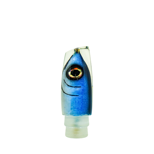 Tsutomu - 12” Limited Blue Fish Head Ante Plunger
