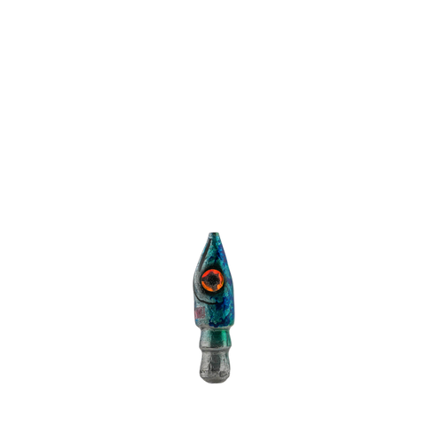 Tsutomu - 5" Solid Lead Painted Fish Head