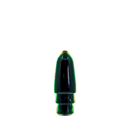 Koya - 9" Vintage Small Green Real Shell Bullet