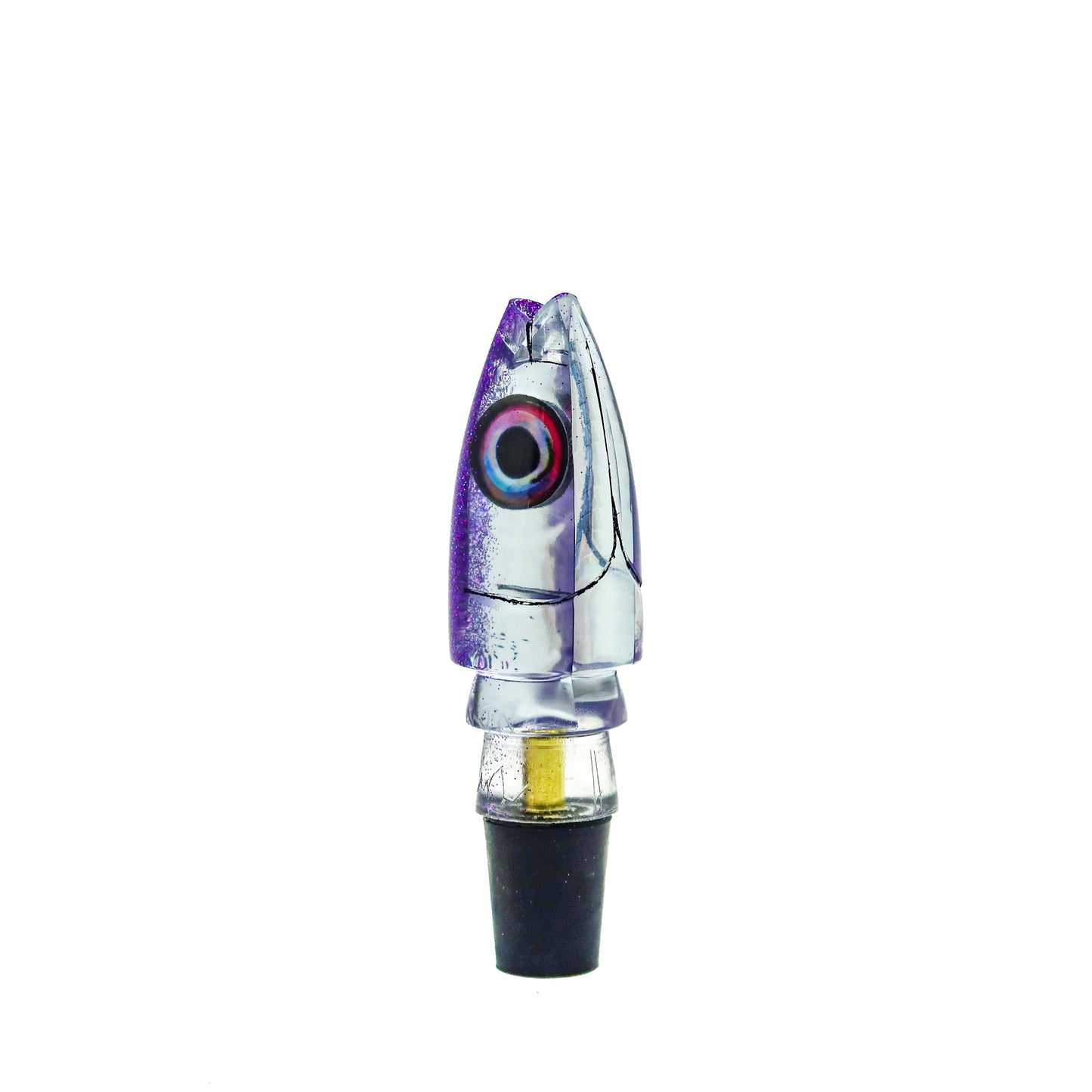 Aloha Lures - 9” Purple Sparkle Super Ninja