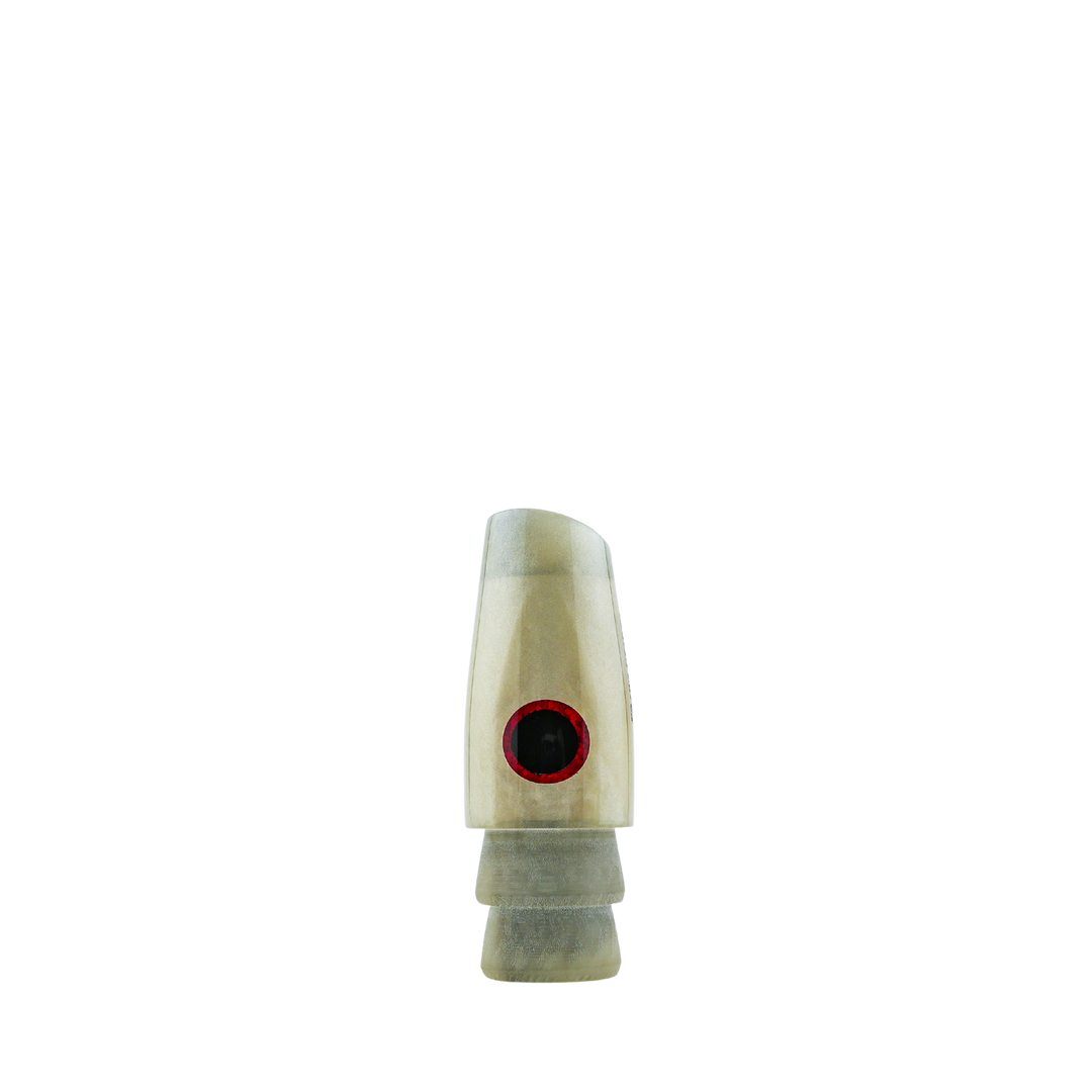 Matsu Lures: History & Lure Identification Guide | Luremonger 7" Scoop, 3-Jet White Pearl - Offshore Trolling Lure Archive