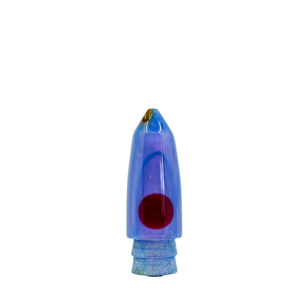 Leroy - 9” Vintage 2-Hole Jetted Blueberry Bullet