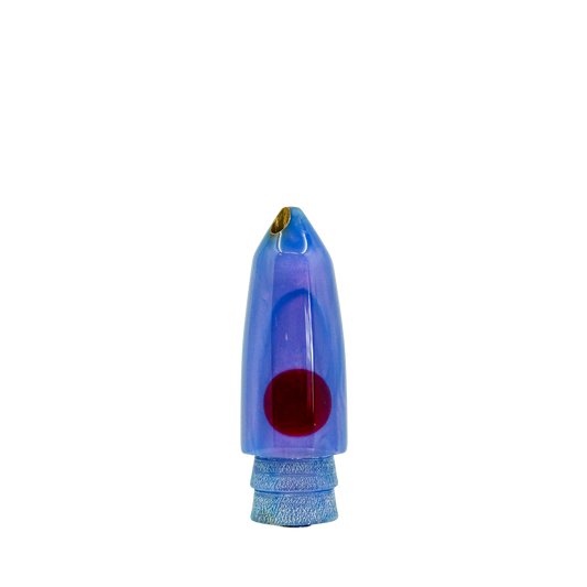 Leroy - 9” Vintage 2-Hole Jetted Blueberry Bullet