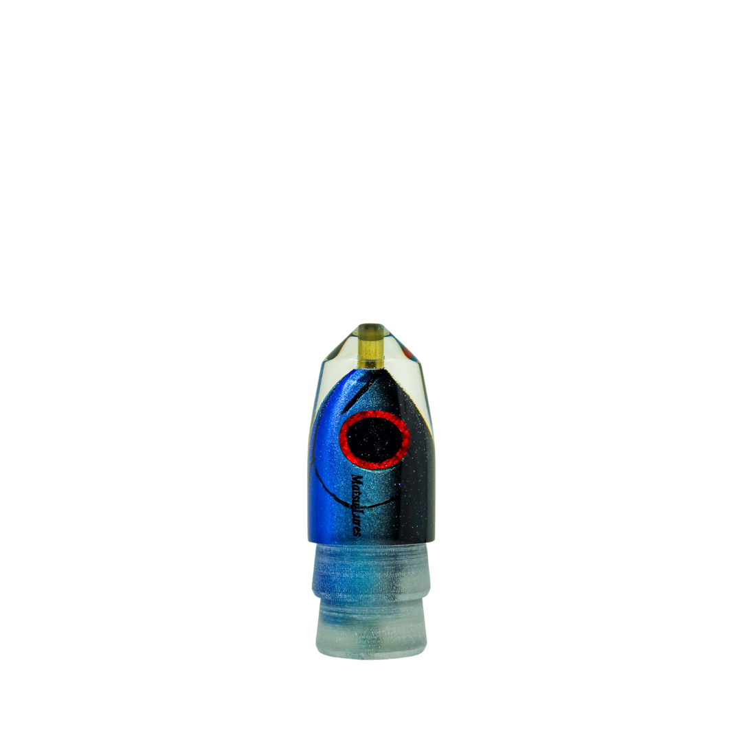 Matsu - 9” Fish Head Bullet Black Ice
