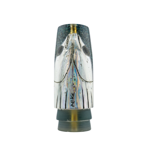 Alii Kai - 14" Black Silver Foil Aku Hard Head