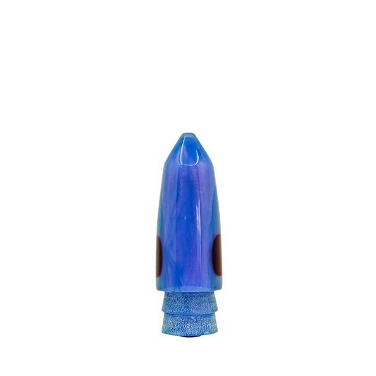 Leroy - 9” Vintage 2-Hole Jetted Blueberry Bullet