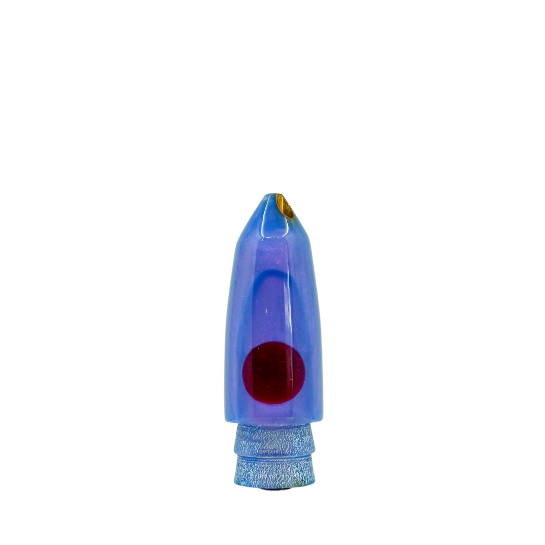 Leroy - 9” Vintage 2-Hole Jetted Blueberry Bullet