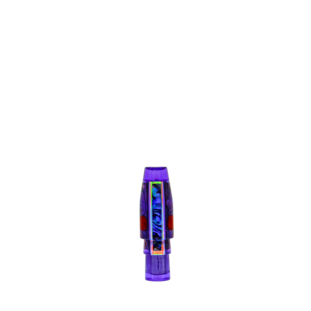 Sh-Bite - 5” Aku Lure Purple Shell Invert