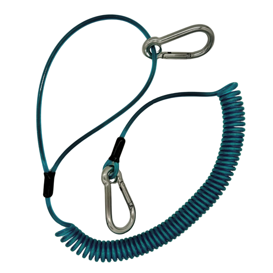 Tunacious - 12’ SS Reel Safety Leash