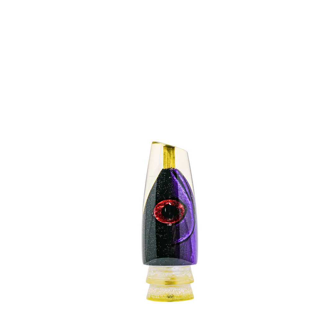 Leroy Lures: History & Lure Identification Guide | Luremonger 9" Slant, Black Purple FH - Offshore Trolling Lure Archive