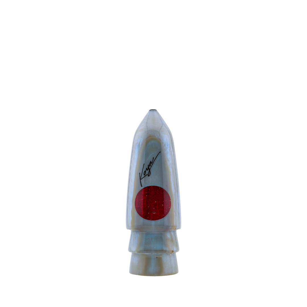 Koya Lures: History & Lure Identification Guide | Luremonger 9" Custom Bullet, White Pearl - Offshore Trolling Lure Archive