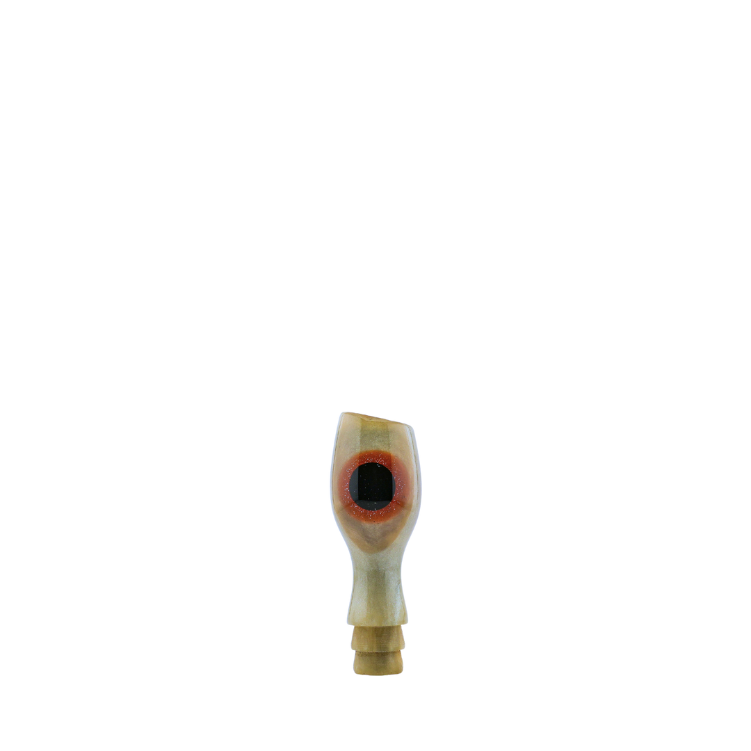 Leroy Lures: History & Lure Identification Guide | Luremonger 6" Doorknob Invert, White Pearl - Offshore Trolling Lure Archive