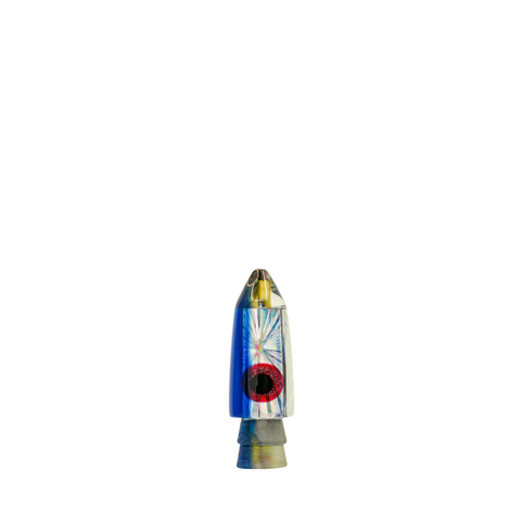Leroy - 7” Blue Top 2-Hole Jetted Bullet