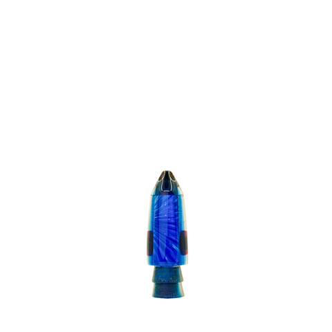 Leroy - 7” Blue Top 2-Hole Jetted Bullet