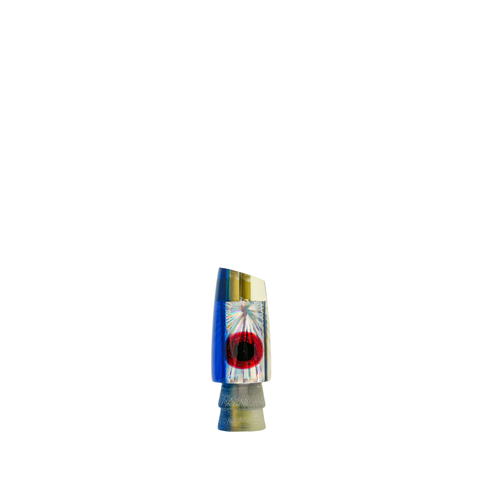Leroy - 7” Blue Top 2-Hole Jetted Slant