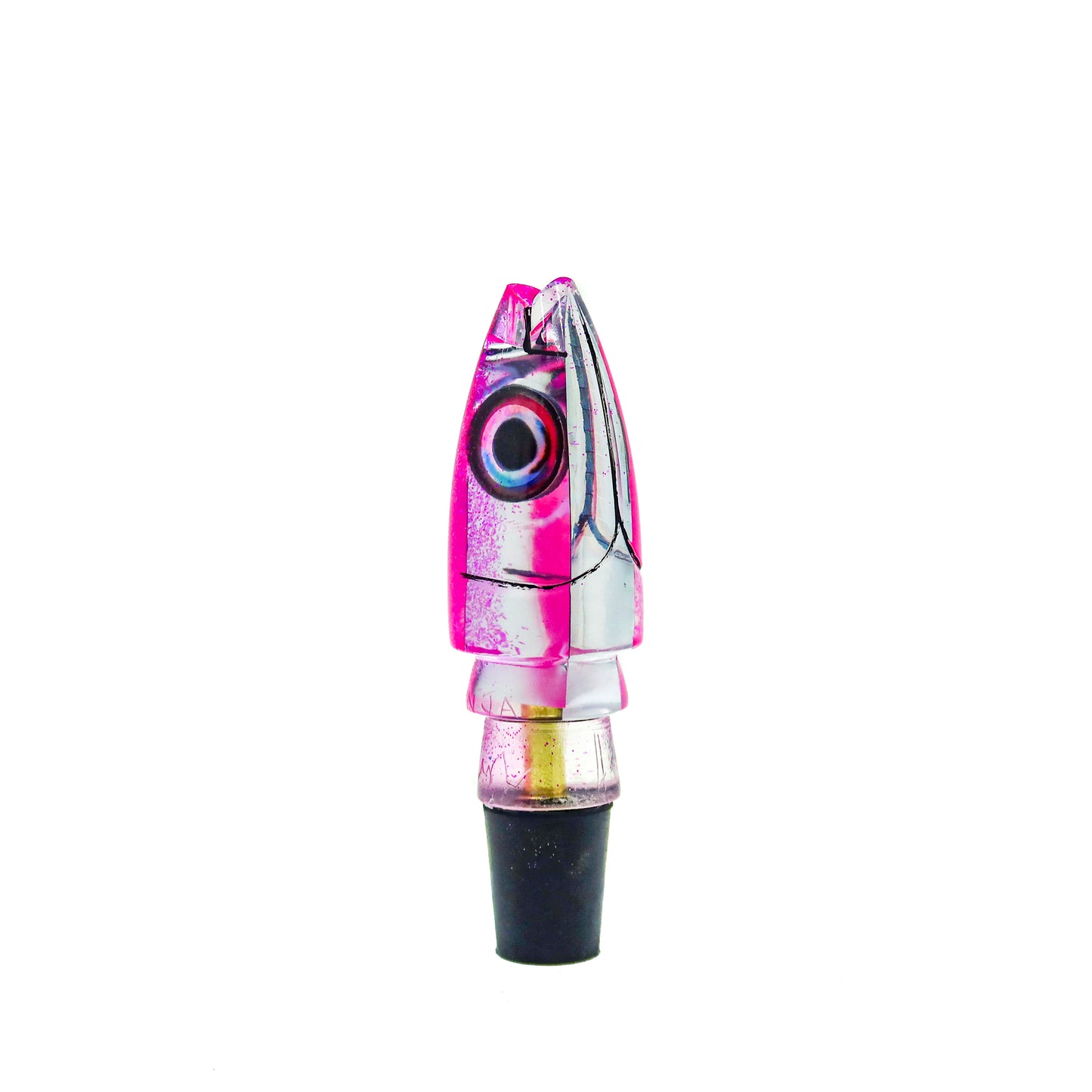 Aloha Lures - 9” Pink Sparkle Super Ninja