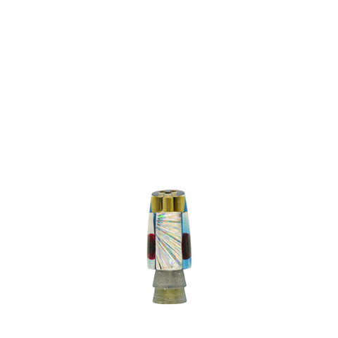 Leroy - 7” Blue Top 2-Hole Jetted Slant