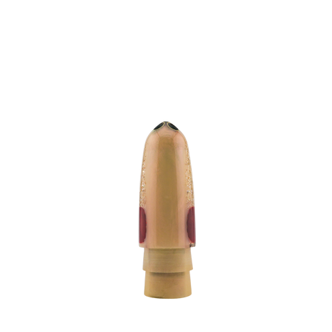 Pok'eye - 9"+ White Salt & Pepper Jetted Bullet