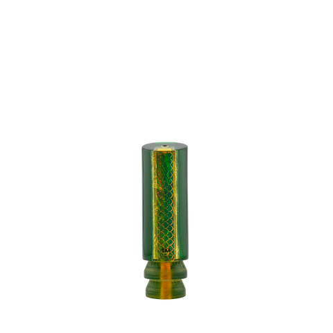 TM Lures - 7" Green Gold Scaled Tube