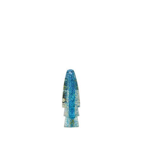 Aloha Lures - Vintage 7" Blue Sparkle Super Ninja