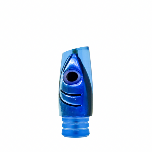 KK LURES - 12”+ Blue Fish Head Plunger *BONUS*