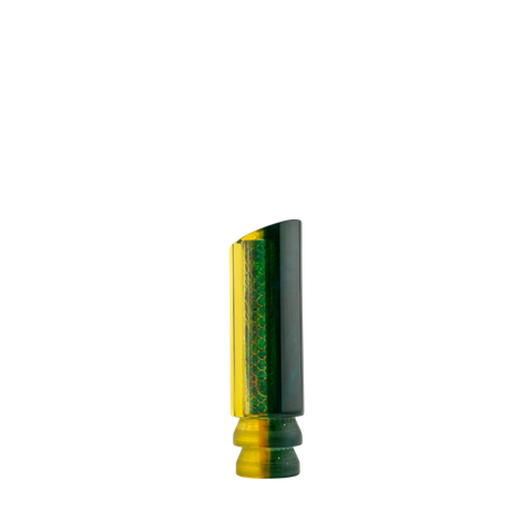 TM Lures - 7" Green Gold Scaled Tube