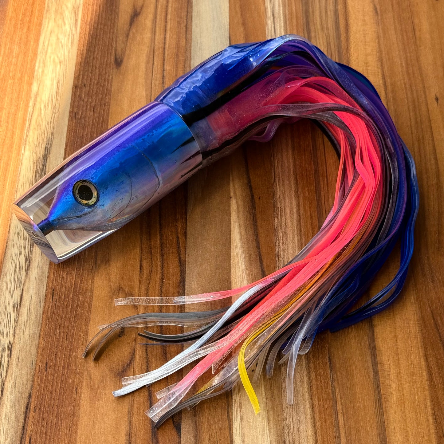 Alii Kai - 14" Holo Aku Fish Hard Head Skirted
