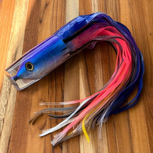 Alii Kai - 14" Holo Aku Fish Hard Head Skirted