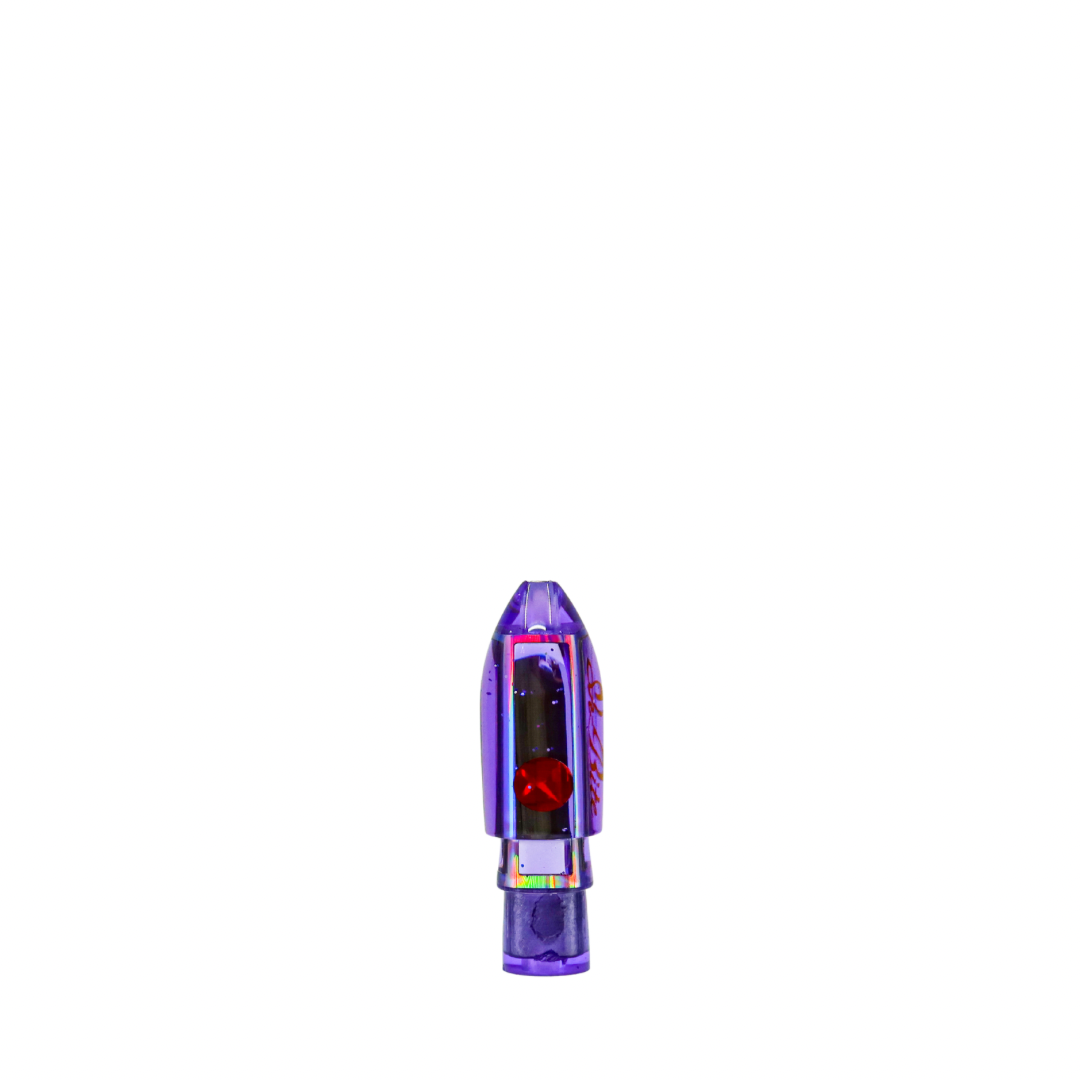 Sh-Bite - 5” Aku Lure Purple Mirror Bullet