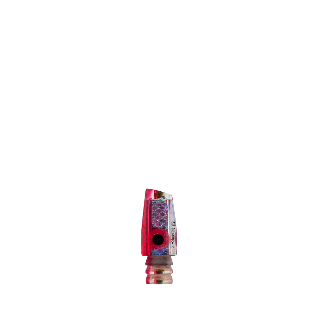 D. Odagiri Lures: History & Lure Identification Guide | Luremonger 5" Slant, Red Tint Top - Offshore Trolling Lure Archive