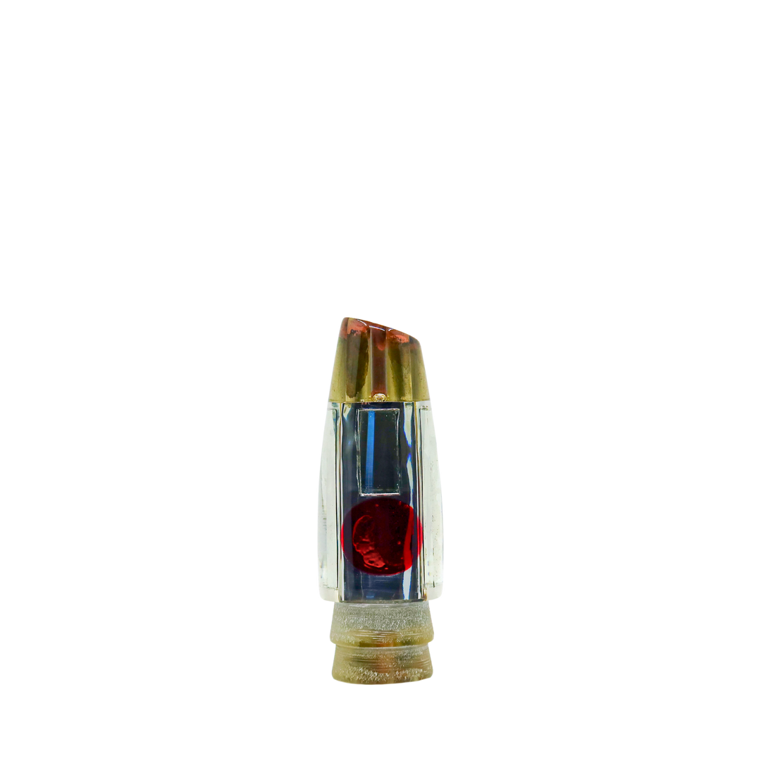 Leroy Lures: History & Lure Identification Guide | Luremonger 9" Slant, 4-Jet Cracked Glass - Offshore Trolling Lure Archive