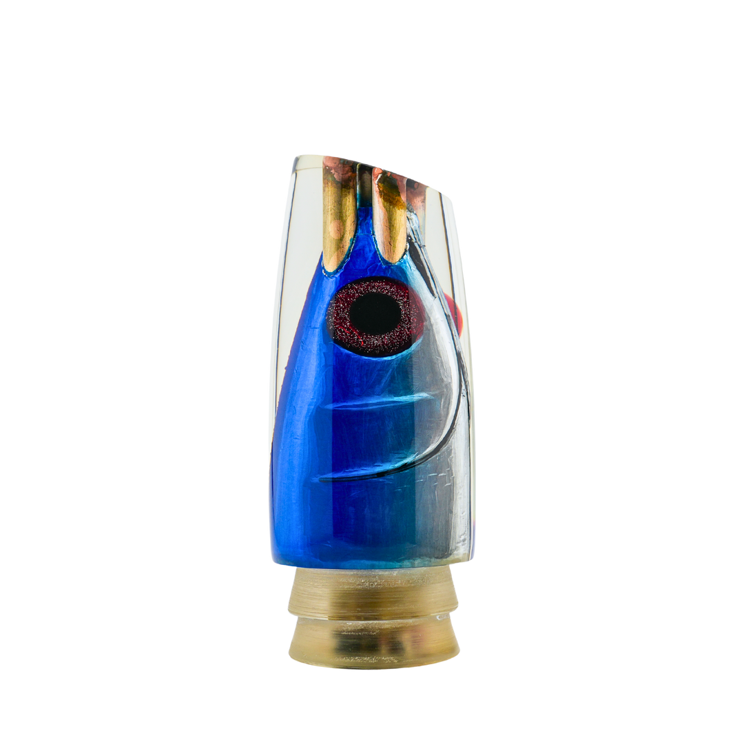 Leroy Lures: History & Lure Identification Guide | Luremonger 14" Plunger, 4-Jet Fish Head - Offshore Trolling Lure Archive
