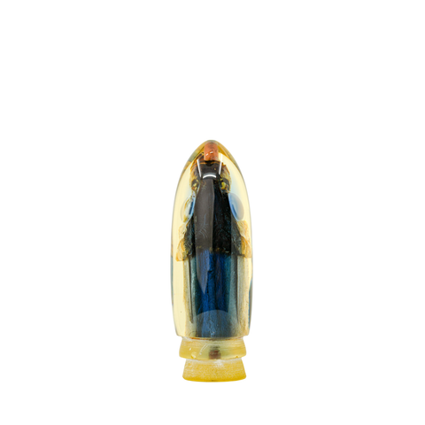 Tanabe - Vintage 12" Blue Top Fish Head Bullet