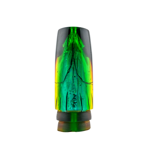 Alii Kai - 14" Rasta Silver Foil Aku Hard Head