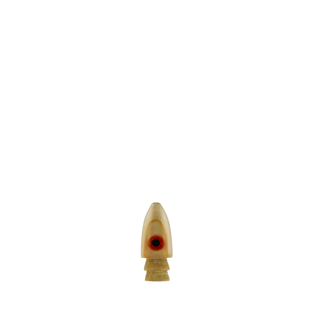 Leroy Lures: History & Lure Identification Guide | Luremonger 5" Bullet, White Pearl - Offshore Trolling Lure Archive