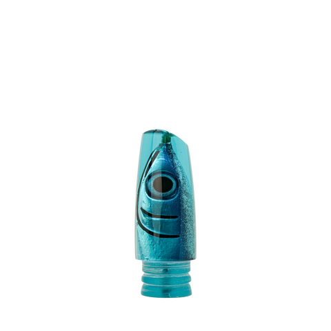 KK Lures - 12" Fish Head Teal Tint Scoop