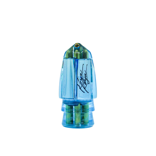 Koya - 10” Ice Blue Jetted Mirrored Clean Sweep