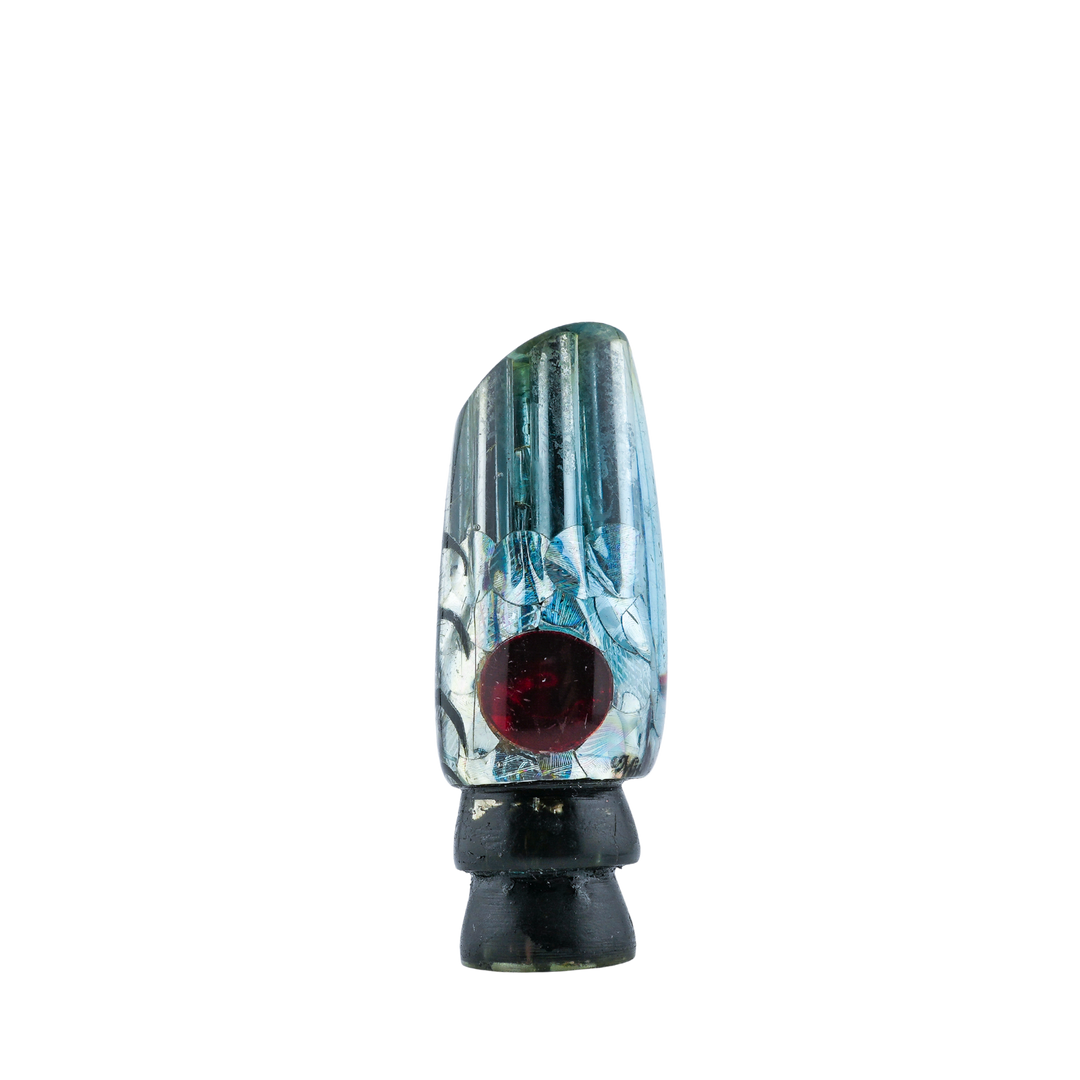 Mitsuo Lures: History & Lure Identification Guide | Luremonger 9"+ Six Shooter, Ice Blue Tint - Offshore Trolling Lure Archive