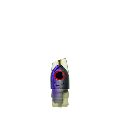Matsu - 9” Fish Head Slant Black Purple