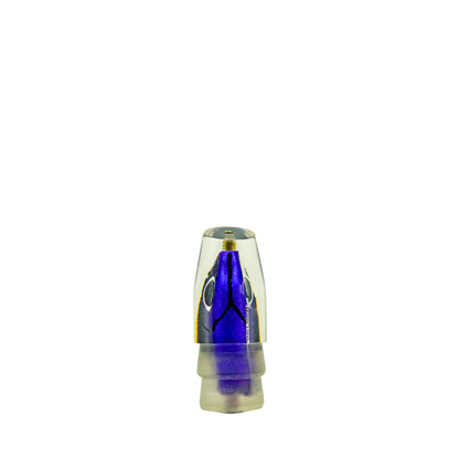 Matsu - 9” Fish Head Slant Black Purple