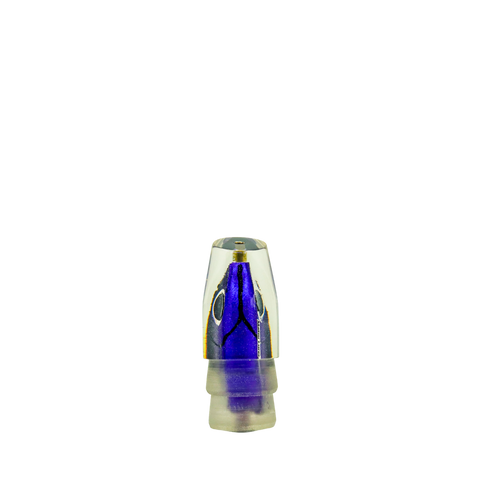 Matsu - 9” Fish Head Slant Black Purple