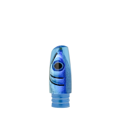 KK Lures - 12" Fish Head Blue Tint Scoop