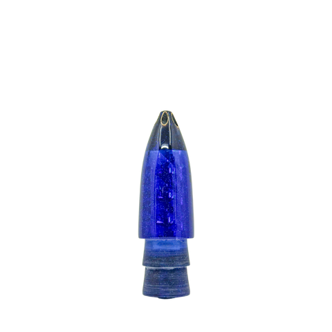 Polu Kai - 9" Blue Sparkle Jetted Bullet