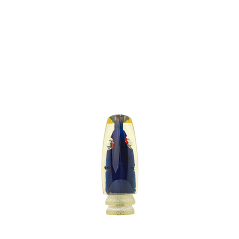 Furukawa - 7” Vintage Dark Blue Fish Head