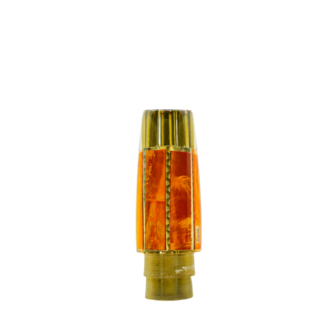 Futa - 9" Plus Orange Shell Jetted Six Shooter Slant